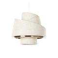 **Technische Titel in het Nederlands: Moderne Witte Hanglamp met Gewikkeld Ontwerp**